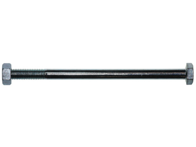 Maschinenschrauben 25er Set mit Muttern<br>verzinkt 10x160mm